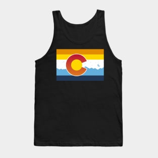 Colorado Flag AroAce Pride Tank Top